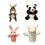 Plush Hand Puppet Donkey Lamb Panda Rabbit Soft 11
