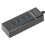 4-Port USB 3.0 HUB Slim Design Hot Plug Splitter für Windows/Linux/OS X 4