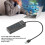 4-Port USB 3.0 HUB Slim Design Hot Plug Splitter für Windows/Linux/OS X 10