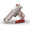 Desert Eagle Gun Building Set with Shooting Function, 700+ Compatible Blocks, Compatible with Lego Model 5