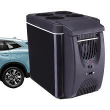 Portable Car Cooler 6L Energy Saving Electric Cooler Bag Shockproof Quiet RV Fridge Freezer Compact Design for Travel
