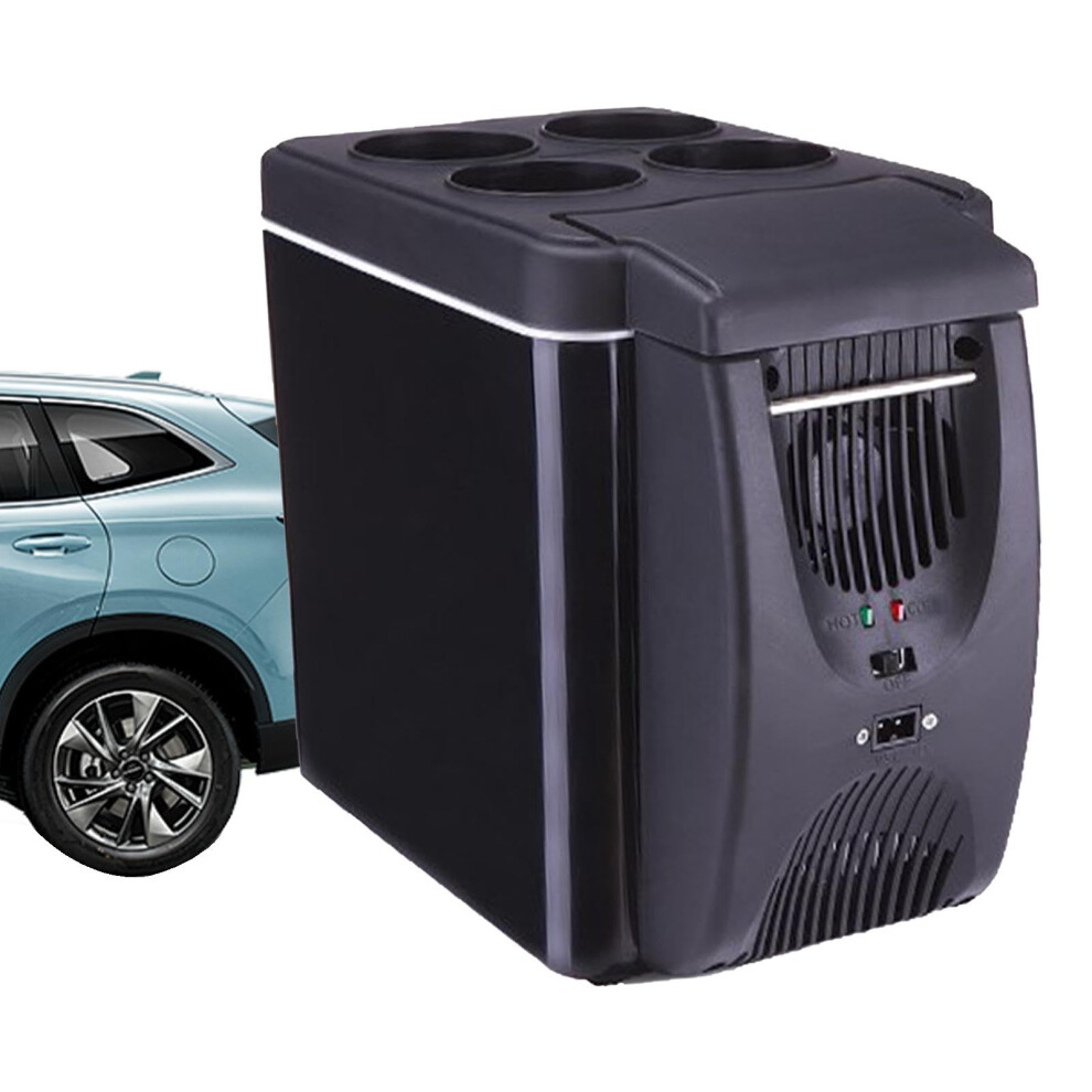 Portable Car Cooler 6L Energy Saving Electric Cooler Bag Shockproof Quiet Rv Fridge Freezer Compact Design For Travel 6038364916464