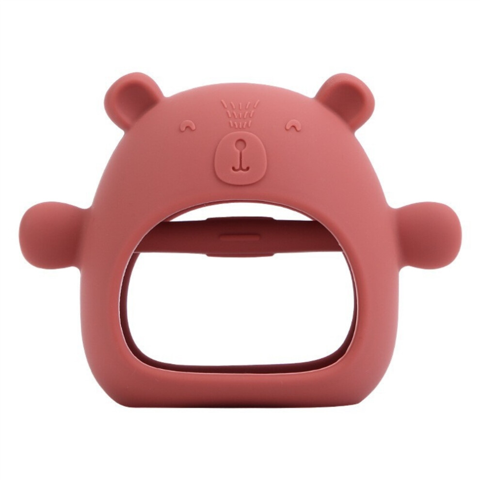 Bear Baby Teething Toy Silicone Infant Teether