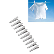 10 Stück Edelstahl-Verschluss-Clips Lebensmitteltaschen-Verschlusswerkzeug 8cm Küchenzubehör
