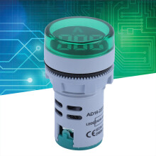AD16-22FSV Digitaler Wechselspannungsanzeigen 60-500V Grün