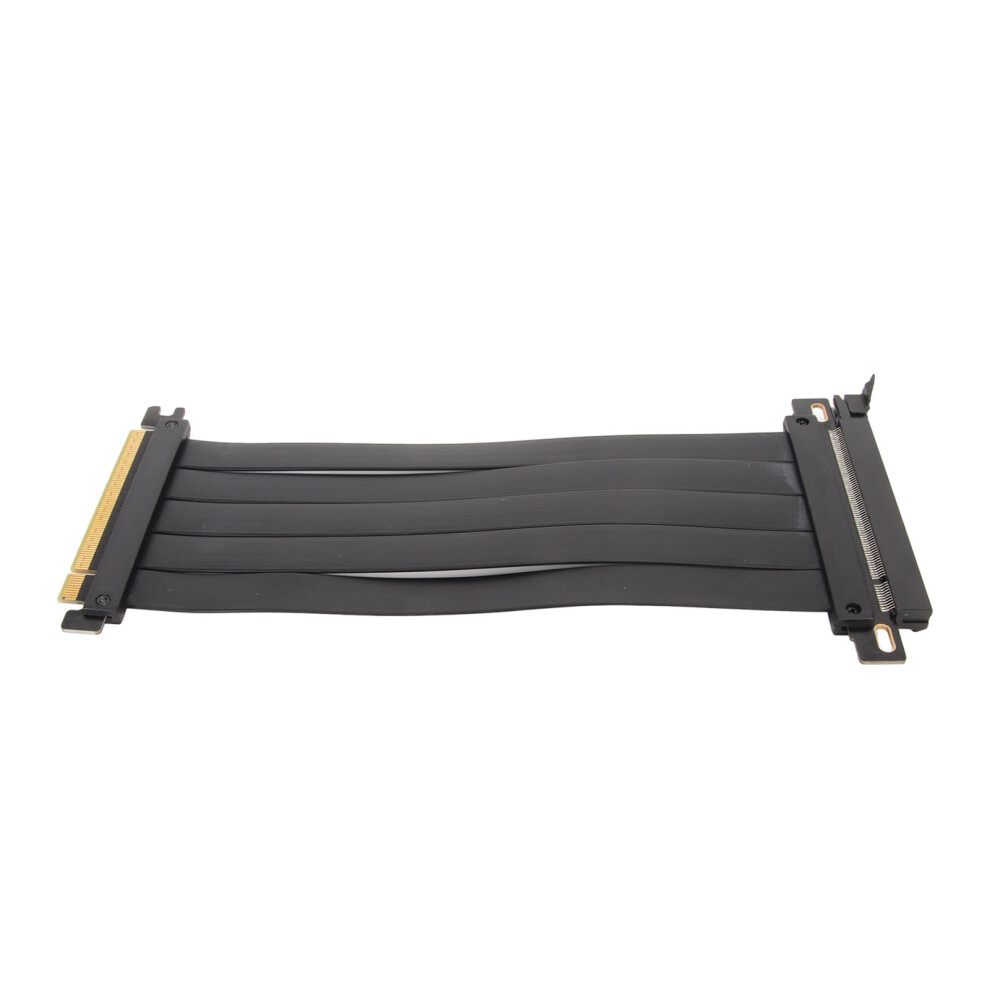 Pcie 4.0 X16 Extender Riser Cable High Shielding Black 8130196188854
