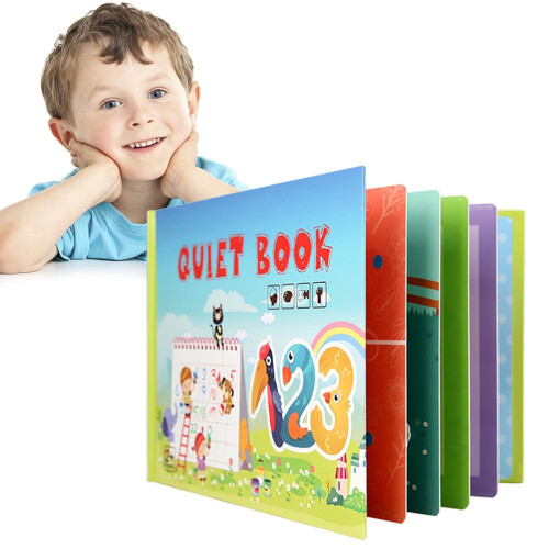 Busy Book for Kids Develop Learning Skills