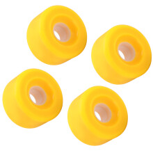 PUENTE 4er-Pack 70x42mm 80A Skateboard Cruiser Rollen Gelb