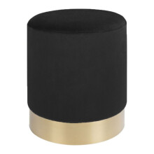 House Nordic Pouf Myla Black