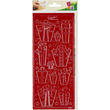 PEEL OFF'S CADEAUX ROUGE 105x232