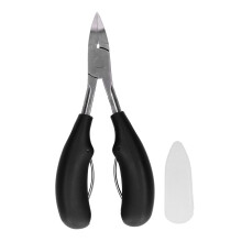 Ergonomischer Ferkel-Zahnschneider - Kunststoffgriff, Hochelastische Zange