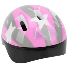 Pink verstellbarer Schaumstoff- und PVC-Skateboardhelm für Kinder