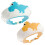 2Pcs Baby Shower Waterproof Soft Ears Shampoo Bath 1