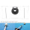 Pool Cue Billiard Training Balancer Tool aus Acryl-Gummi, 84 mm 8