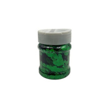 PAILLETTES KESKUSTA HUOKOSIA - 100G - VIOLETTI - 6MM - HEKSAGONAALIT