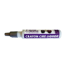 Liquid wax crayon for candle - Gray