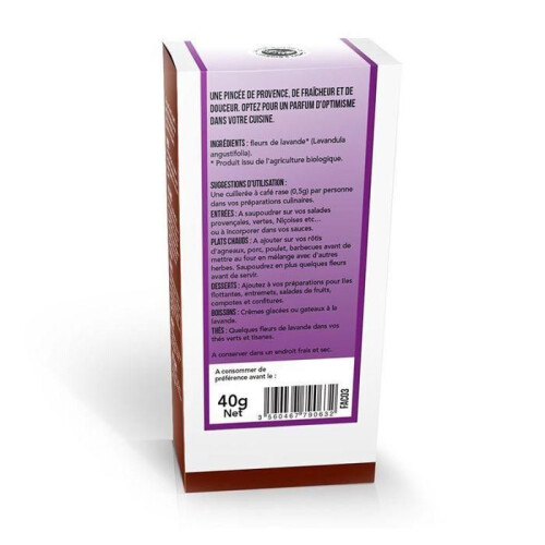 Essenzielles Lavendelblüten Bio 40g 2