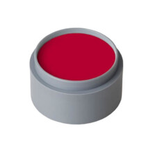 Pintura de rosto vermelho profundo - Grimas - 15ml - Maquiagem de qualidade para teatro