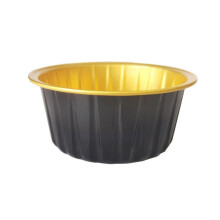 125ml Aluminum Foil Disposable Cake Baking Cups - 5 Pack Mousse Pudding Dessert Moulds for Muffins Cupcakes Pastries
