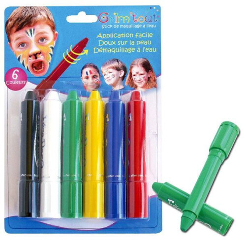 6 STICKS DE MAQUIAGEM BÁSICOS DE GRIM'TOUT