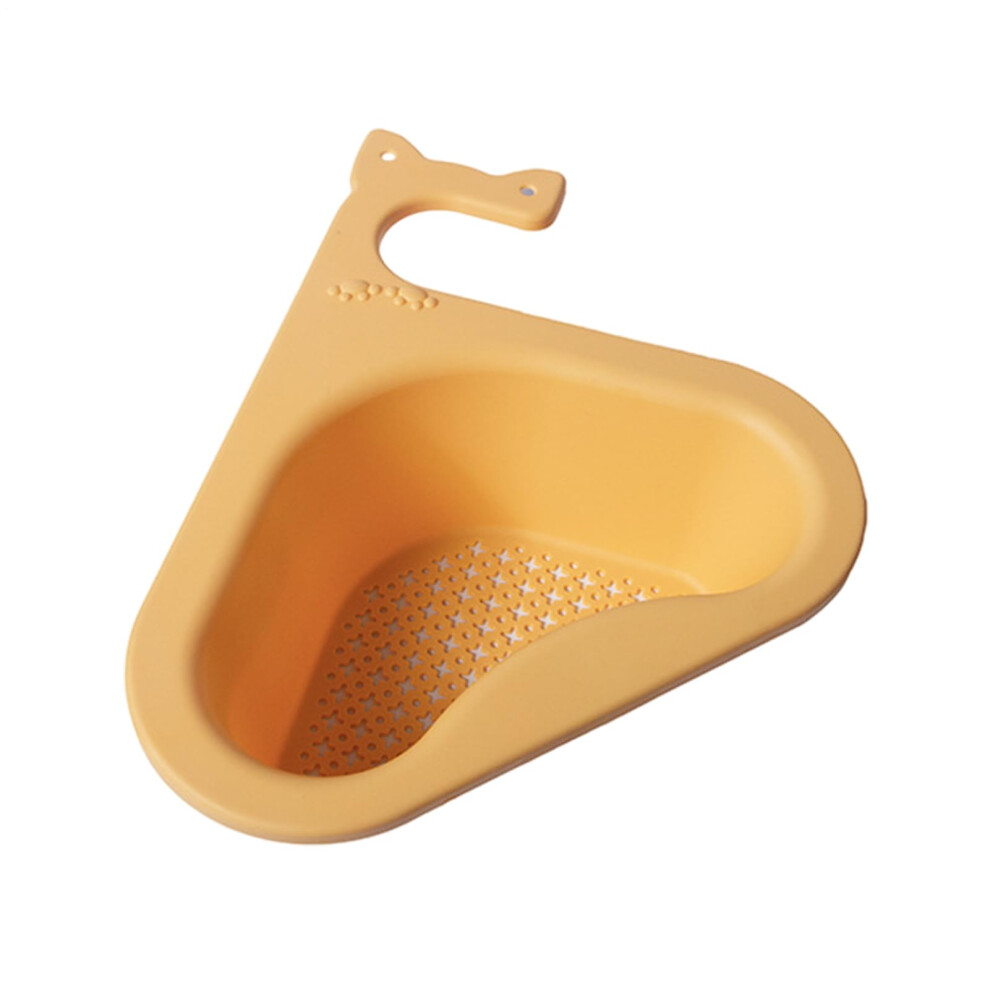 Dreieckiger Abflusskorb 26,7 X 24 X 8,2 Cm Eck-Lebensmittelsieb Kã¼Chensiebfilter Aufhã¤Ngen Multifunktionales Design Fã¼R Obst 6947110785202