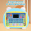 Kids Tablet English Learning Pad with LED Screen 8 7