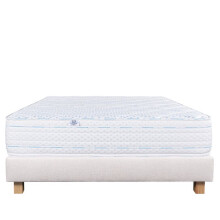 Ecosistema Materasso 140x190 cm, Thermotec, 24 cm, memory foam, firmo, lato estate/inverno + rete beige ep20cm