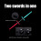 2Pcs 7 Colors Changing Light Up Sword Expandable 7