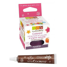 Caneta de chocolate + Corante alimentar natural Roxo