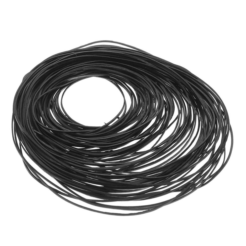 60 Rubber Belts For Recorders, Cassette Players, 3Mm Width, 3-6Mm Thickness, Repair And Maintenance Belts, Compatible With Different Models 6947110785783