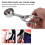 Edelstahl-Eisspoon, langer Griff, silber, 110g 3