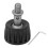 37mm Rubber Monopod Foot Pad Large Base Stainless 1