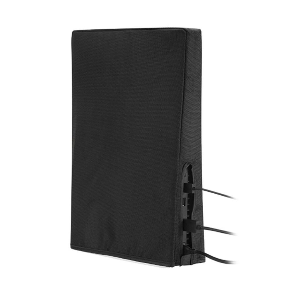 Dust Cover For Ps5 Console, Vertical Oxford Fabric Protector, Game Console Dust Shield, Custom Fit Black 6038364921123