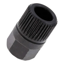 V-Belt Pulley Removal Tool for BMW Audi Alternator 33 Teeth Clutch Free Wheel Compatibility Heavy-Duty Design