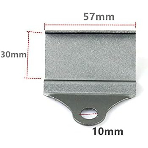 Universal Motorcycle Meter Holder for Water Temperature Voltmeter Thermometer Tachometer - Durable Adjustable Mounting Bracket 1