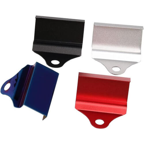 Universal Motorcycle Meter Holder for Water Temperature Voltmeter Thermometer Tachometer - Durable Adjustable Mounting Bracket 2