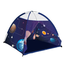 Children's Tent-Playhouse Dome Tent for Indoors and Outdoors, Imaginative Play Tent for Kids' Room 120x120 cm Cotton