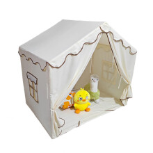 Princess Castle Play Tent for Toddlers, 132x90x125 cm Indoor Playhouse for 2-3 Kids, Kids Room Play Tents Gift