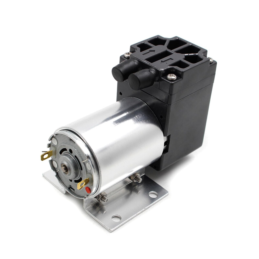 12V 6W Electric Vacuum Suction Air Compressor 5L/Min 120Kpa With Mounting Bracket 500Ma For Home Use 6947110787336