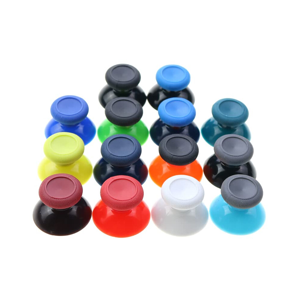 3D Analogue Thumb Sticks Grip Joystick Caps For Xbox One And Series X S Controllers - Thumbstick Covers For Elite Models Red 6947110787961