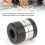 Edelstahl Billard Queue Balance Ring & Schutzset 3/8 Zoll 13