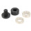 Edelstahl Billard Queue Balance Ring & Schutzset 3/8 Zoll 11