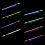2Pcs 2 in 1 7 Colors Changing Light Up Sword 5