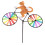 Yellow Cat Bike Windmill Wind Spinner Animal Wind 1