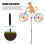 Yellow Cat Bike Windmill Wind Spinner Animal Wind 2