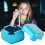 Aluminium Mini-Pool-Queue-Kopf Klötchenhalter Case Blau, 3cm Kompaktes Design 11