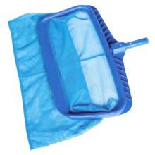 Pool Skimmer Net with Reinforced Frame, Fine Mesh Leaf Net for Quick Surface Cleaning, Swimming Pool Cleaning Accessory