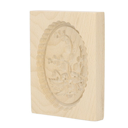 Wooden Cookie Mold Easy Release Reusable Washable 1