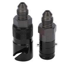 Haltbarer Schnellverschluss-Bremsleitung-Adapter für Öl/Kraftstoff - Schwarz