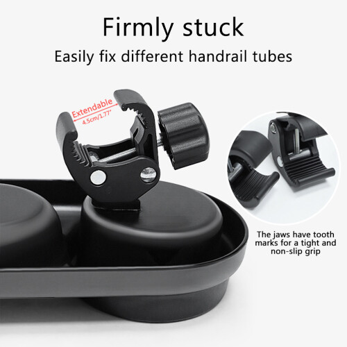 Snack Tray for Prams Universal Pram Tray with 2
